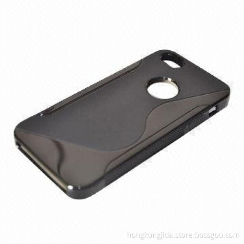 Promotional TPU Case for iPhone 5, S Lines on Back in Glossy/Matte Finish, OEM Services are Welcome